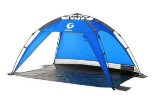 אוהל צל מתקפל בצבע כחול